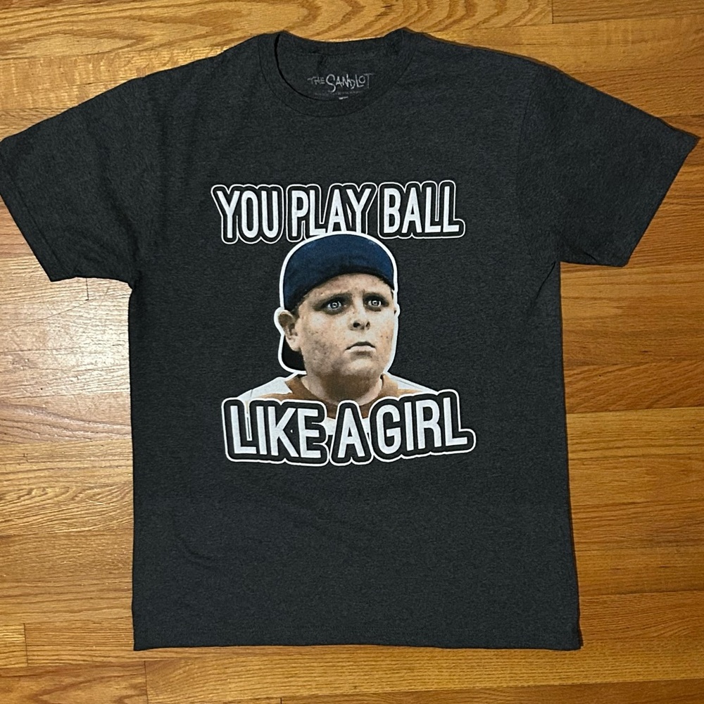 “The Sandlot - You Play Ball Like a Girl” Licensed Graphic Tee - Large